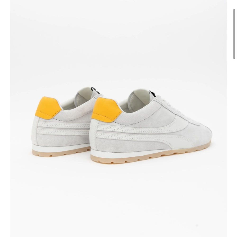 Oncept ballet flat sneaker ice color size 7.5, worn once, suede, lightweight - Picture 4 of 10